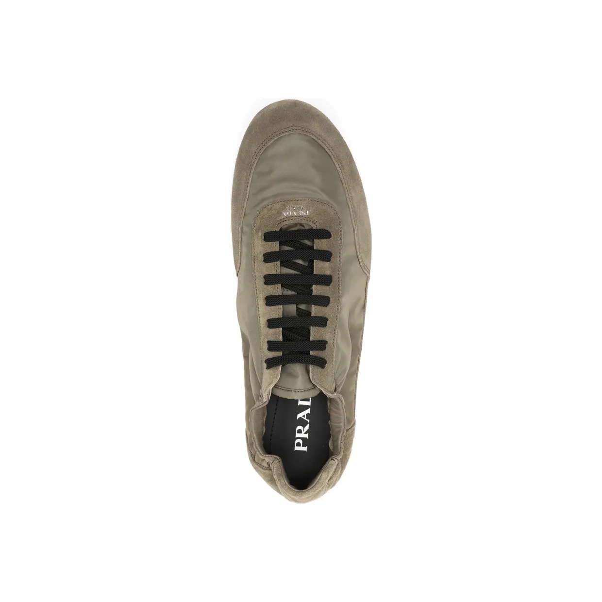 Prada Collapse Re-Nylon and Suede Elasticized “Green” (2EG479 F G001 D7C F0393) (4)