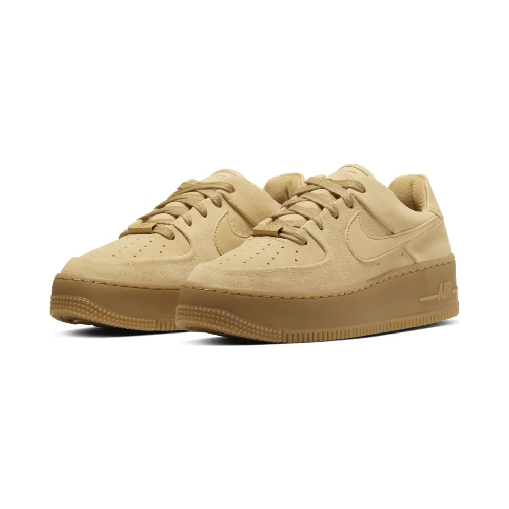 Nike Air Force 1 Sage Low Club Gold (W) Club Gold/Club Gold-Gum Light Brown (CT3432-700)