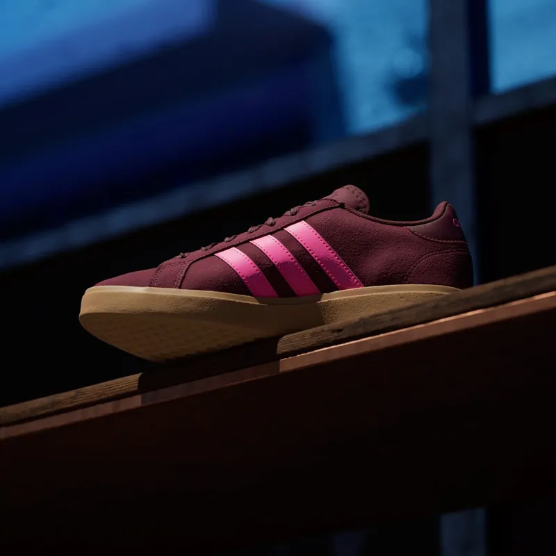 Adidas Grand Court Base 00s Shadow Red / Lucid Pink / Gum (JQ3598)