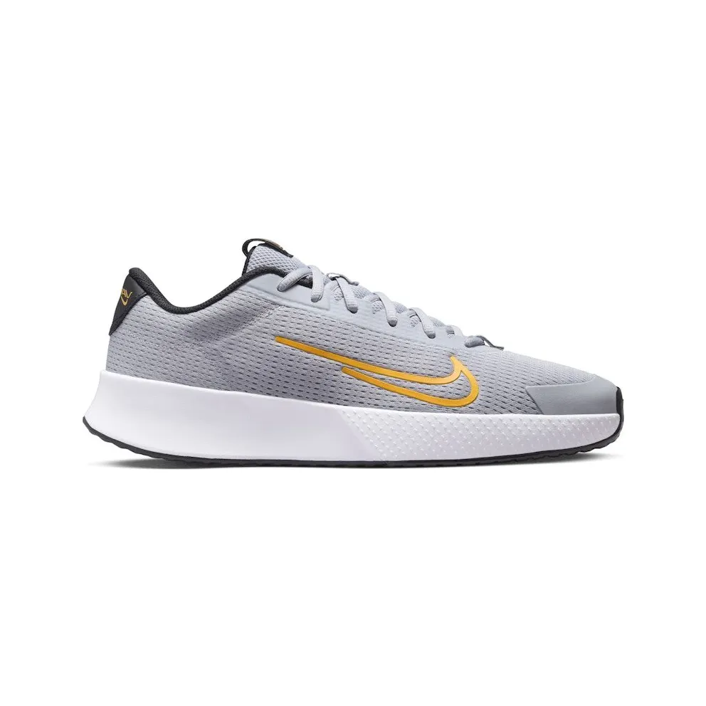 Nike Court Vapor Lite 2 HC Wolf Grey Black Laser Orange (DV2018-005)