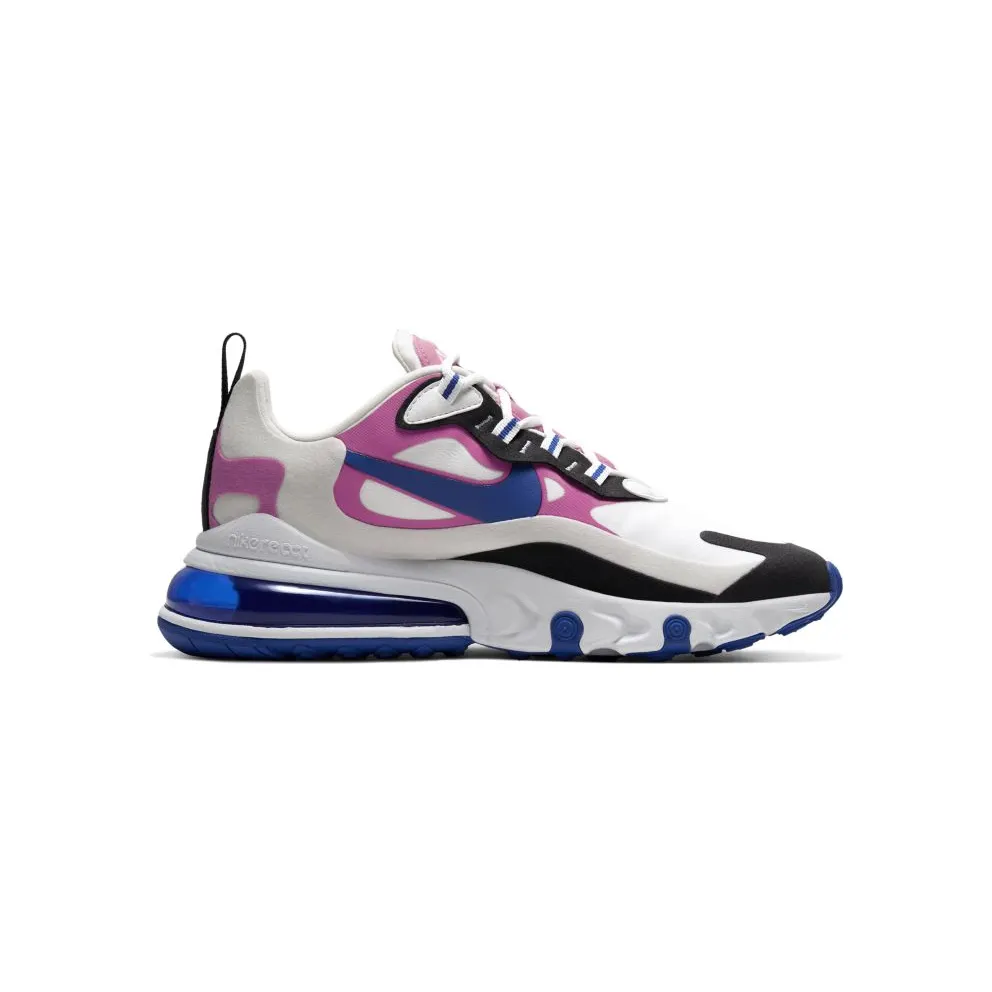 Nike Air Max 270 React Summit White (W) Black/Summit White/Hyper Blue (CI3899-100)