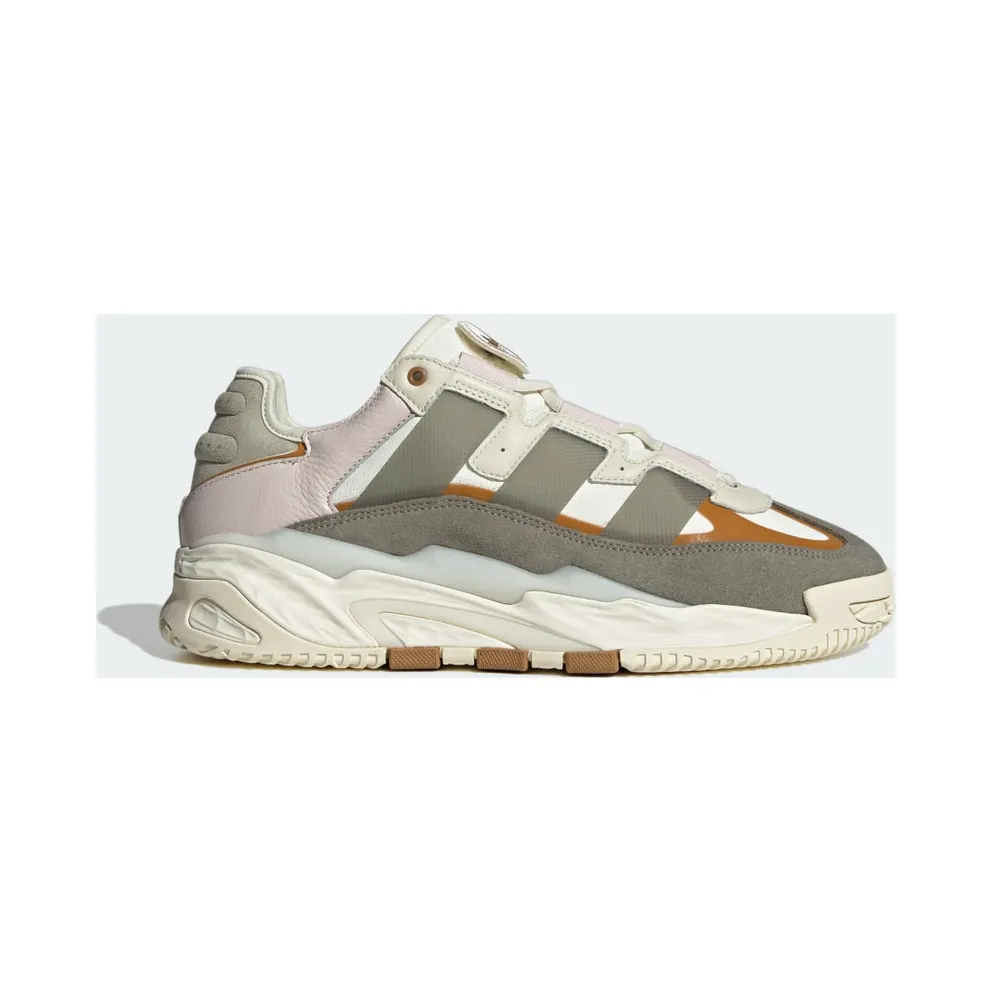 Adidas Niteball Shoes Off White / Silver Pebble / Mesa (ID1119)