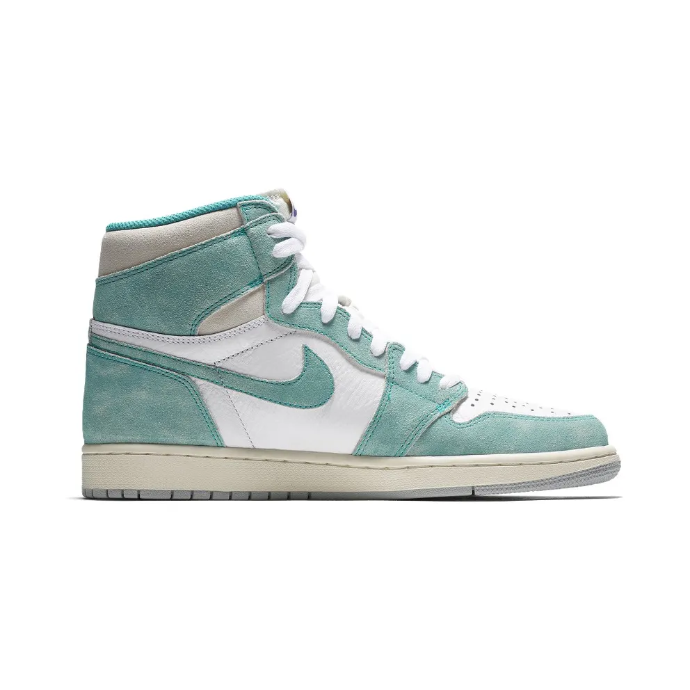 Air Jordan Nike AJ I 1 Retro High OG ‘Flight Nostalgia’ Turbo Green (2019) (555088-311)