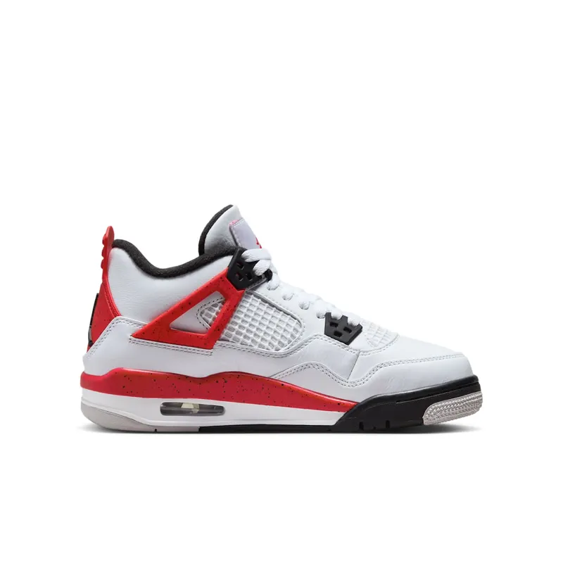 Nike Air Jordan 4 Retro Red Cement (GS) (408452-161)