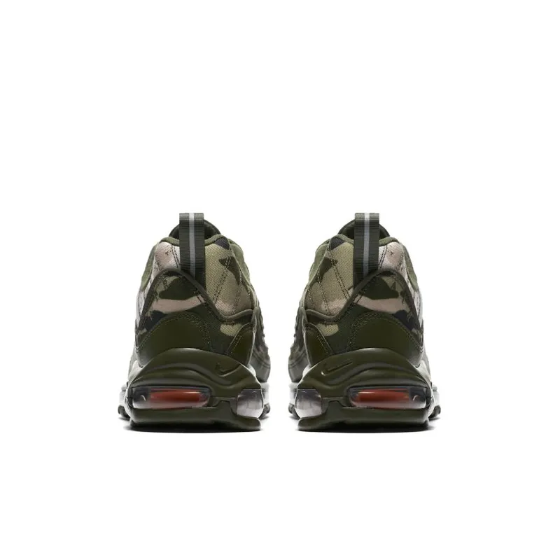 Nike Air Max 98 Camo Classic Cargo Khaki/Sunset Tint-Black (AQ6156-300)