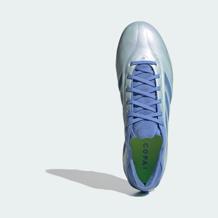 Adidas Copa Pure 3 Pro Firm Ground Cleats “Halo Blue / Blue Fusion / Lucid Lemon” (ID9043)