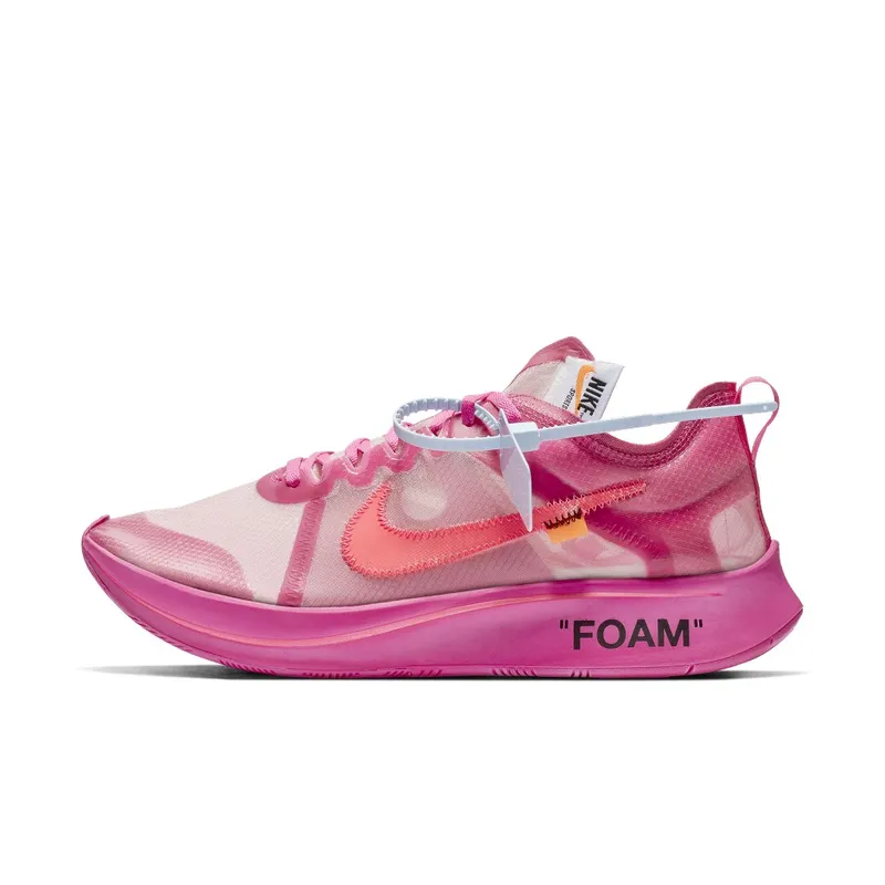 Nike x Off White Zoom Fly SP Racer Pink (2018) (AJ4588-600)