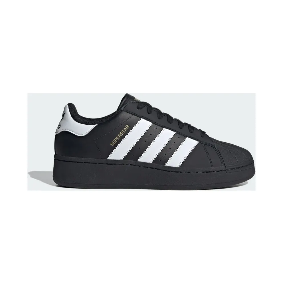 adidas Superstar XLG Schuh Core Black / Cloud White / Gold Metallic (IG9777)