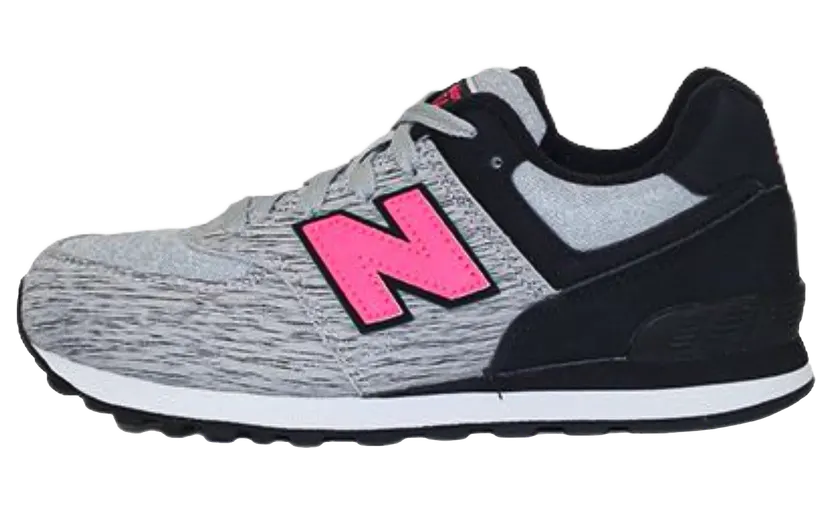New Balance 574 PS “GREY / BLACK / PINK” (KL574PZP)