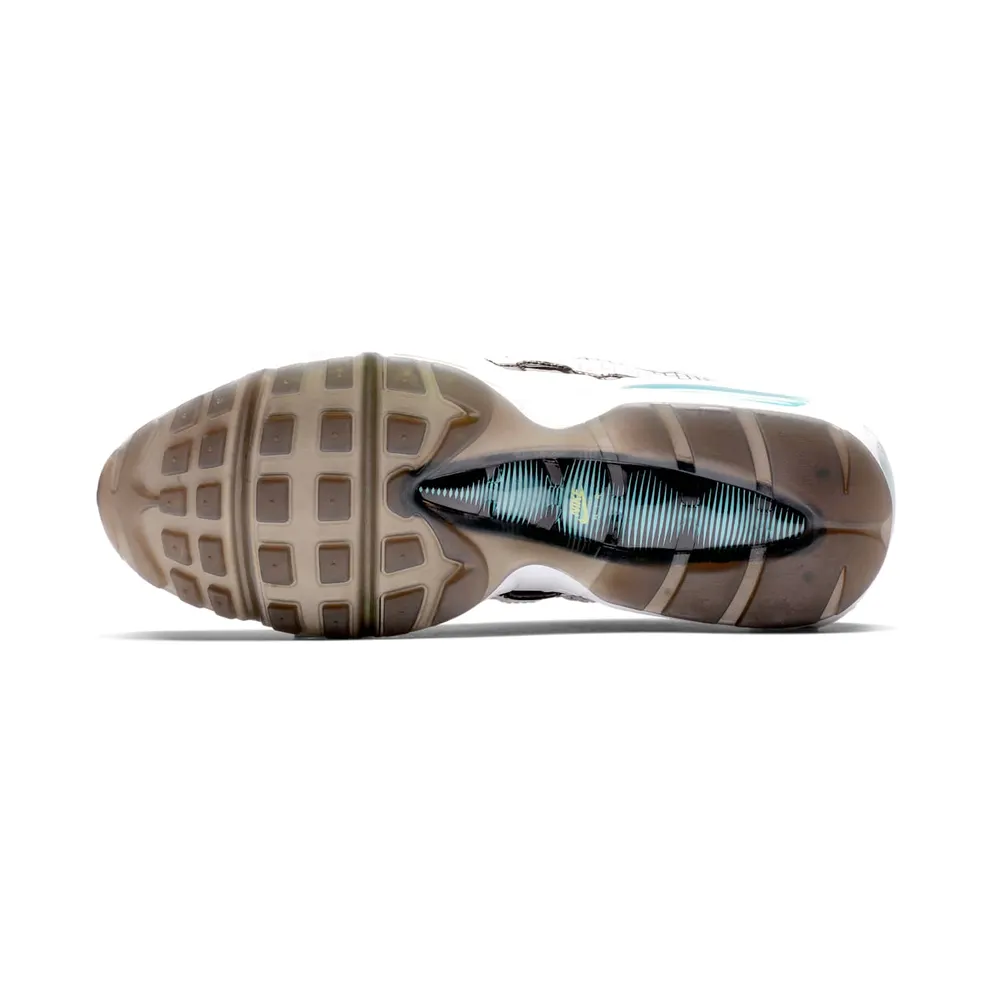 Nike Air Max 95 LV8 White White/Black-Blue Gaze-Lime Blast (AO2450-100)