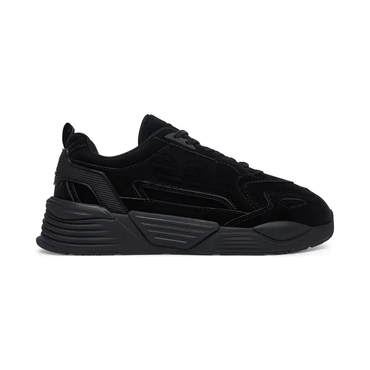 Armani Sneakers Ace Runner Special with rubber soles Black (7X000306_AF28160_MC513)