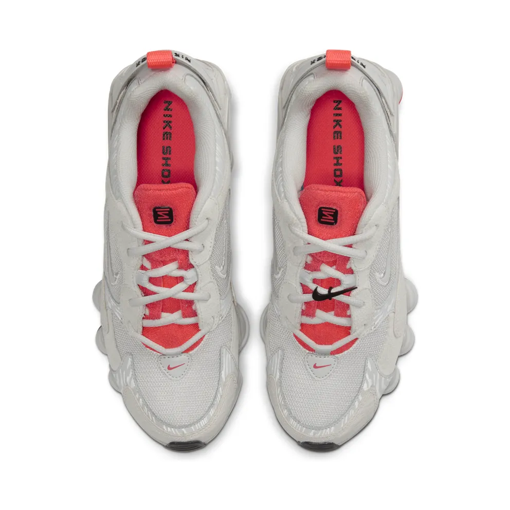 Nike Shox TL Nova Digital Nature (W) Vast Grey/Laser Crimson-White-Vast Grey (CU3445-001)