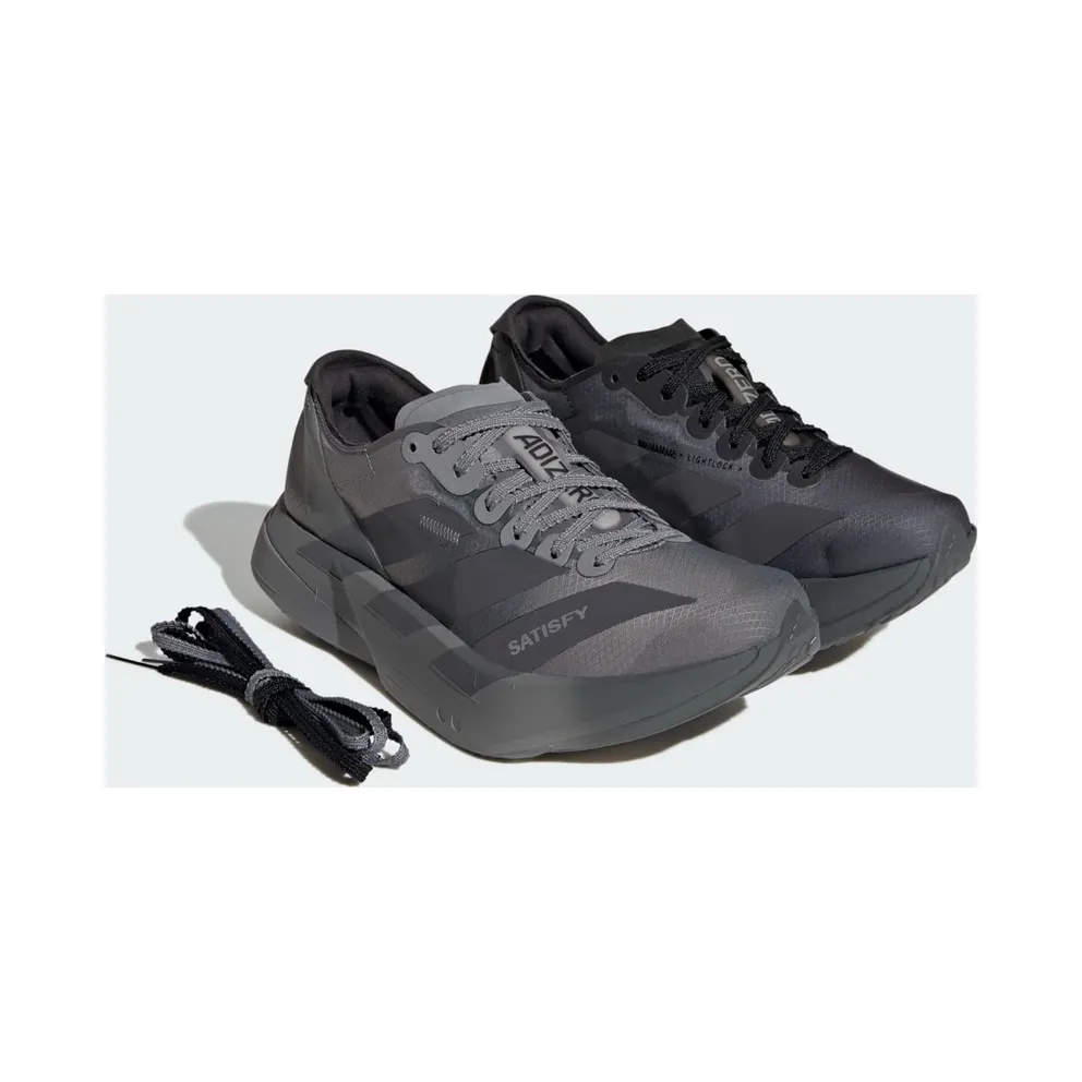 Adidas ADIZERO ADIOS PRO 4 SATISFY Core Black / Grey Five / Grey Three (KH8439)