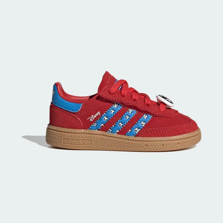 ADIDAS DISNEY HANDBALL SPEZIAL COMFORT CLOSURE ELASTIC LACE SCHOENEN Red / Lucid Ray Blue / Gum (IH6873)