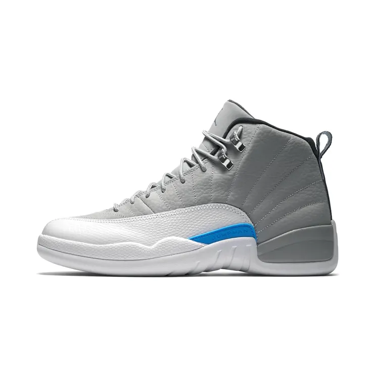 Air Jordan 12 Retro “Wolf Grey / White / Midnight Navy / University Blue” (130690-007)