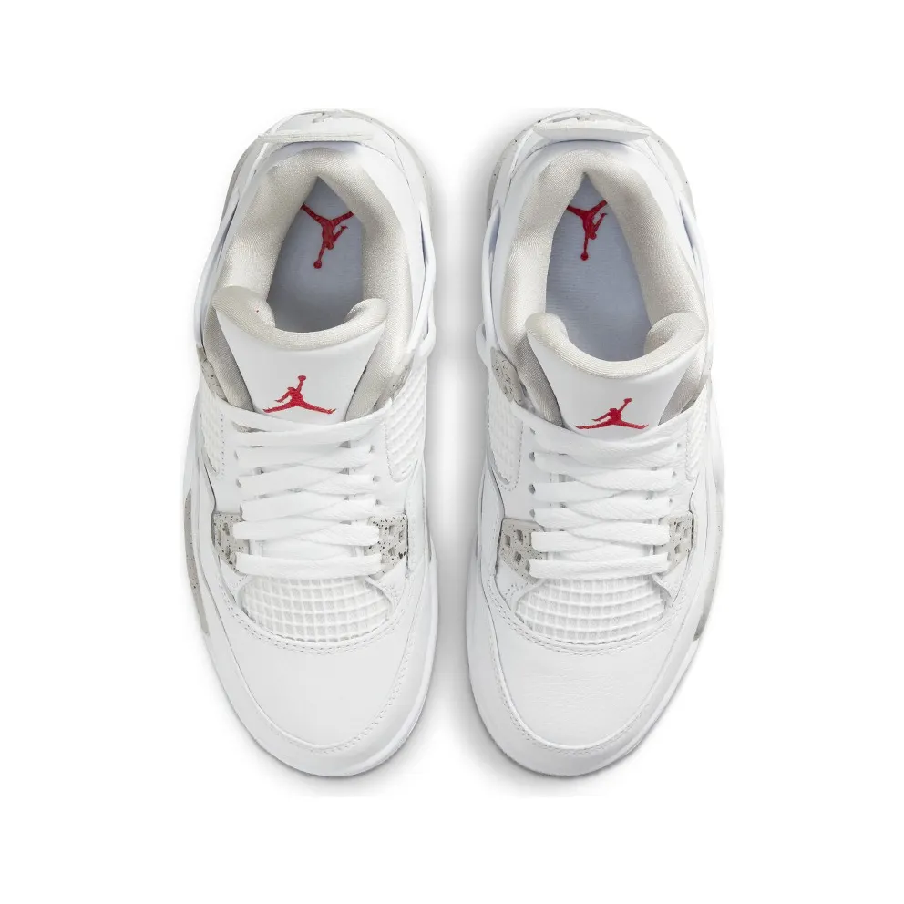 Air Jordan 4 Retro Tech White (GS) (2021) (DJ4699-100)