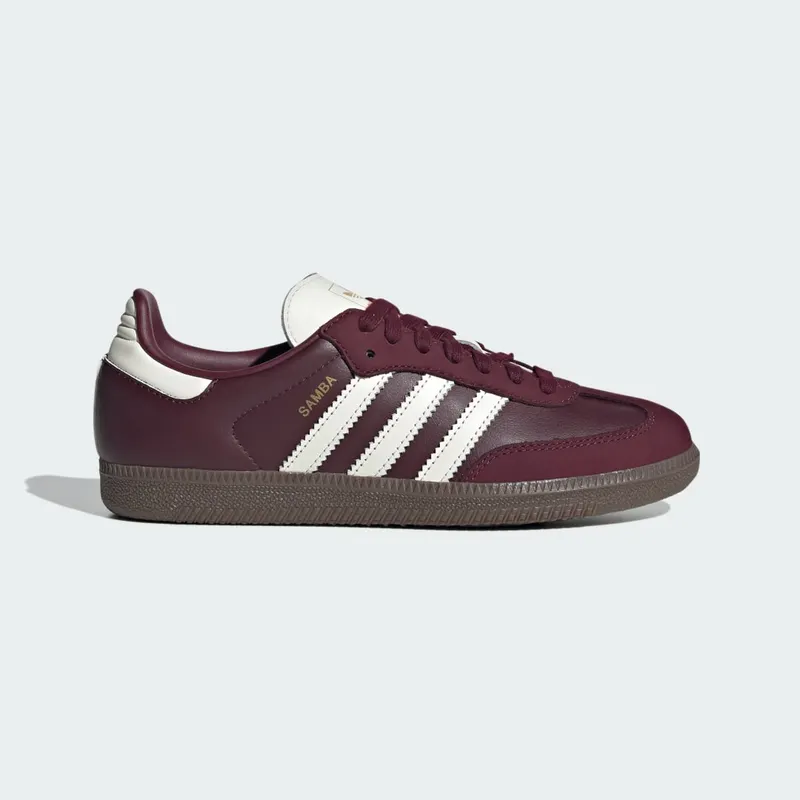Adidas Samba OG Maroon / Off White / Gum (JR8844)