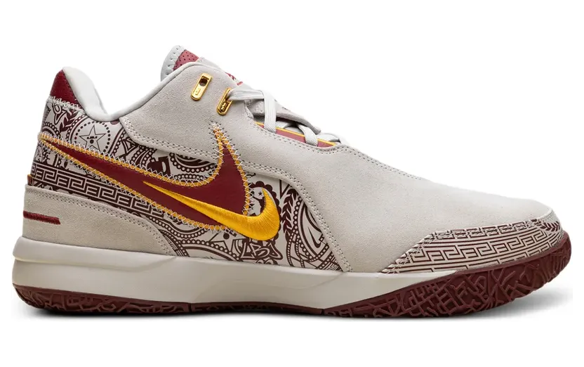 Nike LeBron NXXT Gen AMPD EP Sneakers mit Print – Nude (FZ7888)
