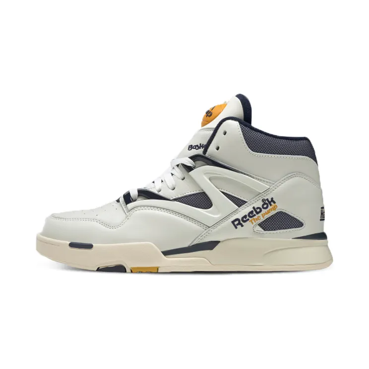 Reebok Pump Omni Zone II Schoenen Chalk / Bright Ochre / Vector Navy