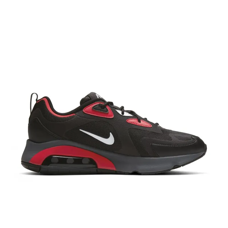 Nike Air Max 200 Black/University Red Black/University Red-Dark Grey-White (CI3865-002)
