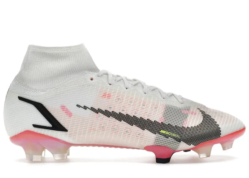 Nike Mercurial Superfly 8 Elite FG White Pink Blast (CV0958-121)