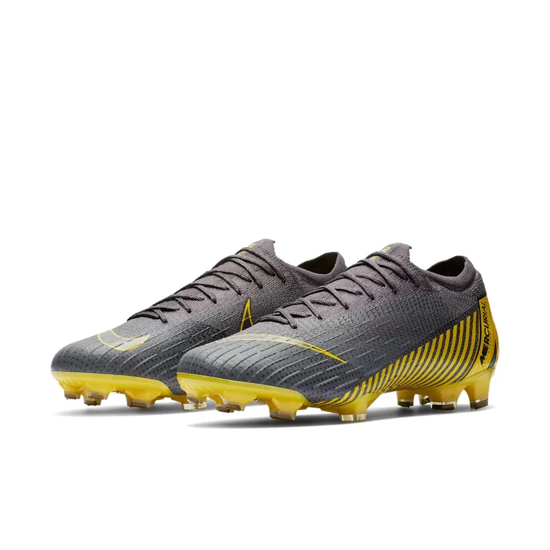 Nike Mercurial Vapor 12 Elite FG Thunder Grey Thunder Grey/Black/Dark Grey (AH7380-070)