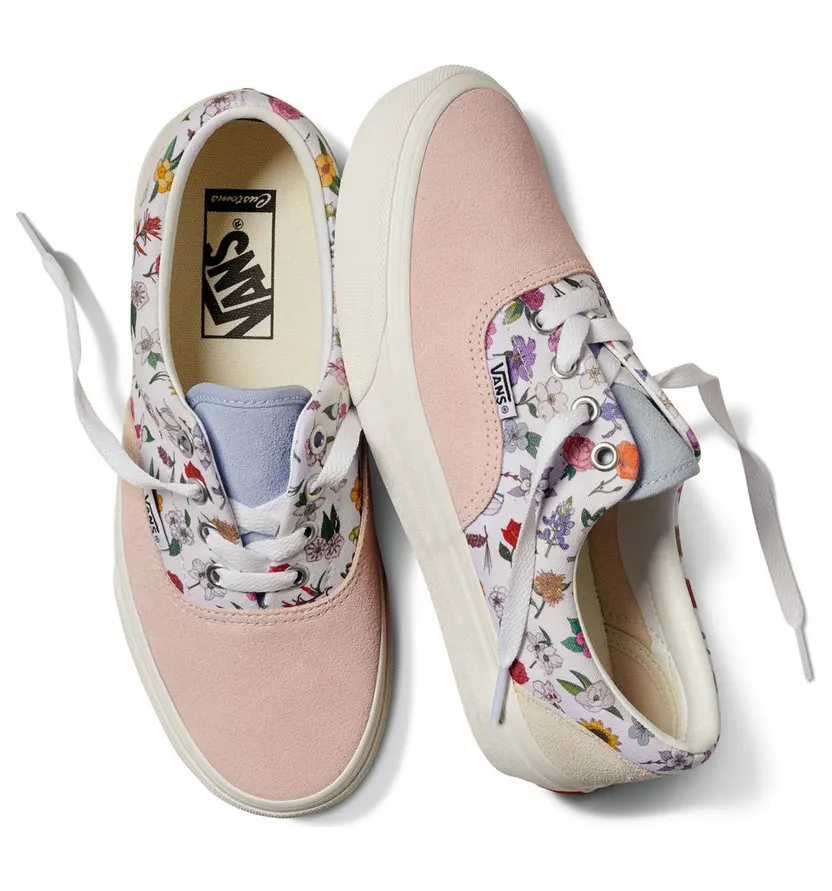 VANS Gepersonaliseerde State Flowers Era Roze (VN0A3CST825)