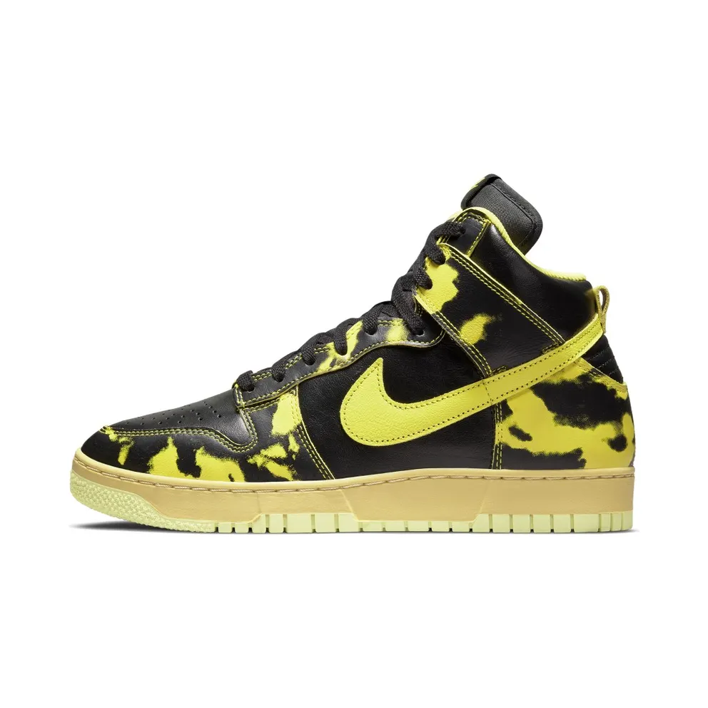 Nike Dunk High 1985 Yellow Acid Wash (DD9404-001)