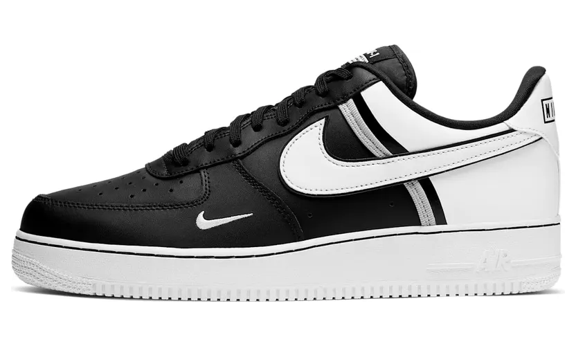Nike Air Force 1 ’07 LV8 ‘Black’ “Black / Wolf Grey / White” (CI0061-001)