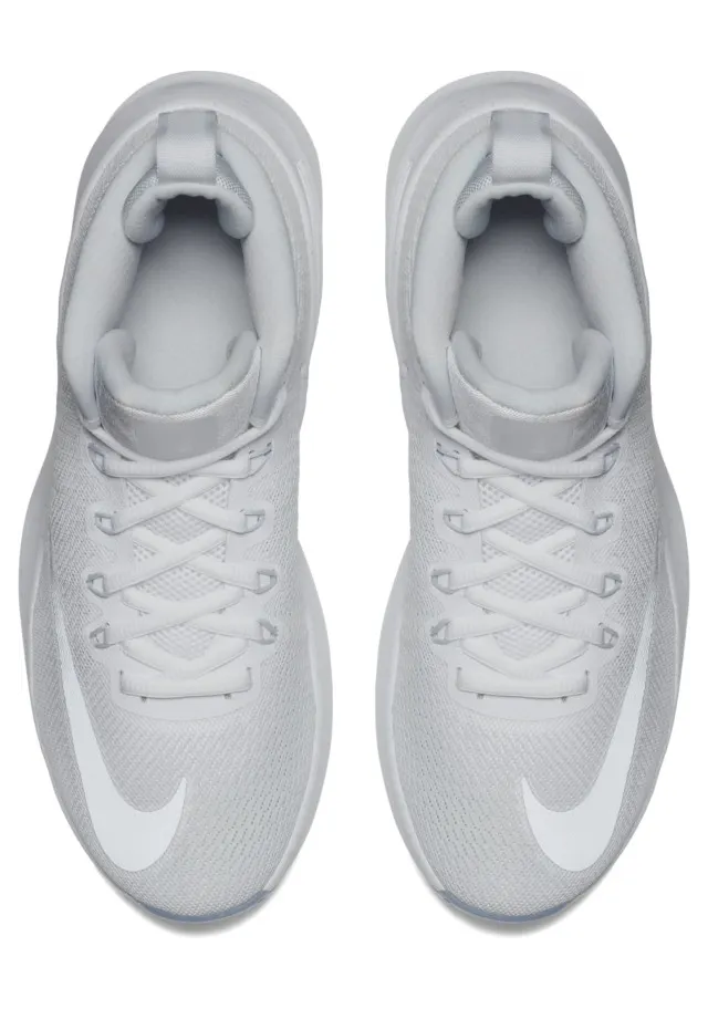 Nike Air Max Infuriate Mid White Metallic Silver