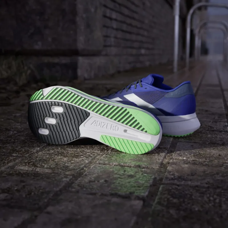 Adidas Adizero SL 2 Lucid Blue / Cloud White / Lime Burst (JQ0347)