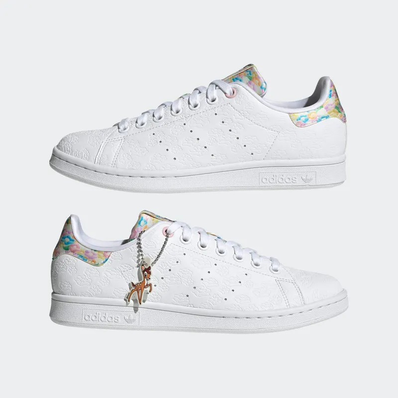 Adidas Disney Stan Smith Cloud White / Clear Pink / Gold Metallic (GV7931)
