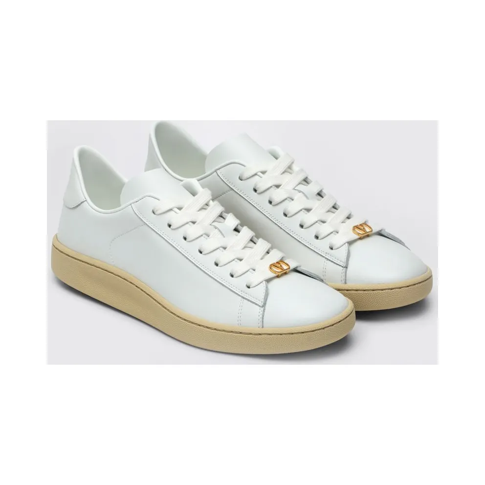Valentino garavani Leather Royco Sneakers White (8W0S0LX9BYADU2)