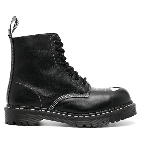 Dr. Martens 1460 Pascal Bex Exposed Steel Toe Lace Up Boots Black (31502001)