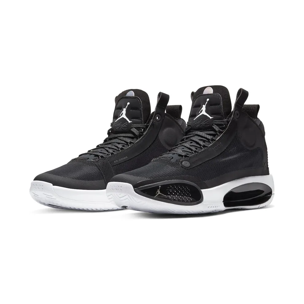 Jordan XXXIV Eclipse Black/Black-Metallic Silver (AR3240-001)