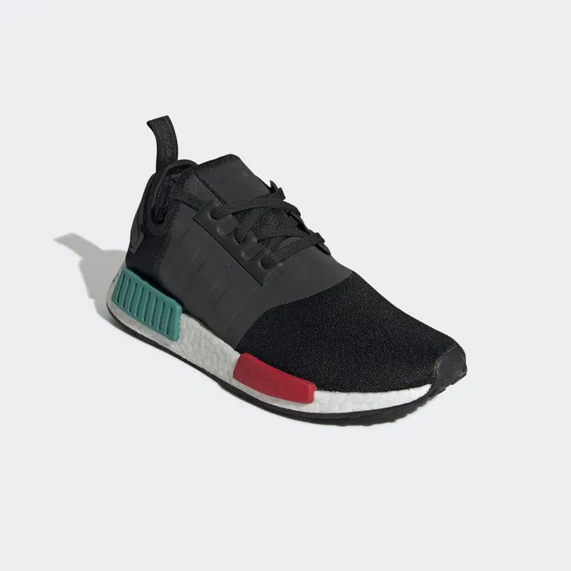 adidas NMD_R1 Core Black Core Black/Glory Green/Lush Red (EF4260)