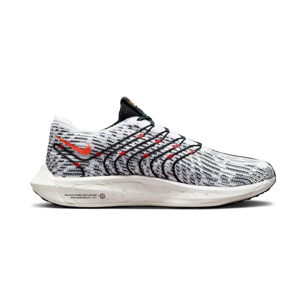 Nike Pegasus Turbo Next Nature White Red Orange Blue Brand New (FJ3892-100)