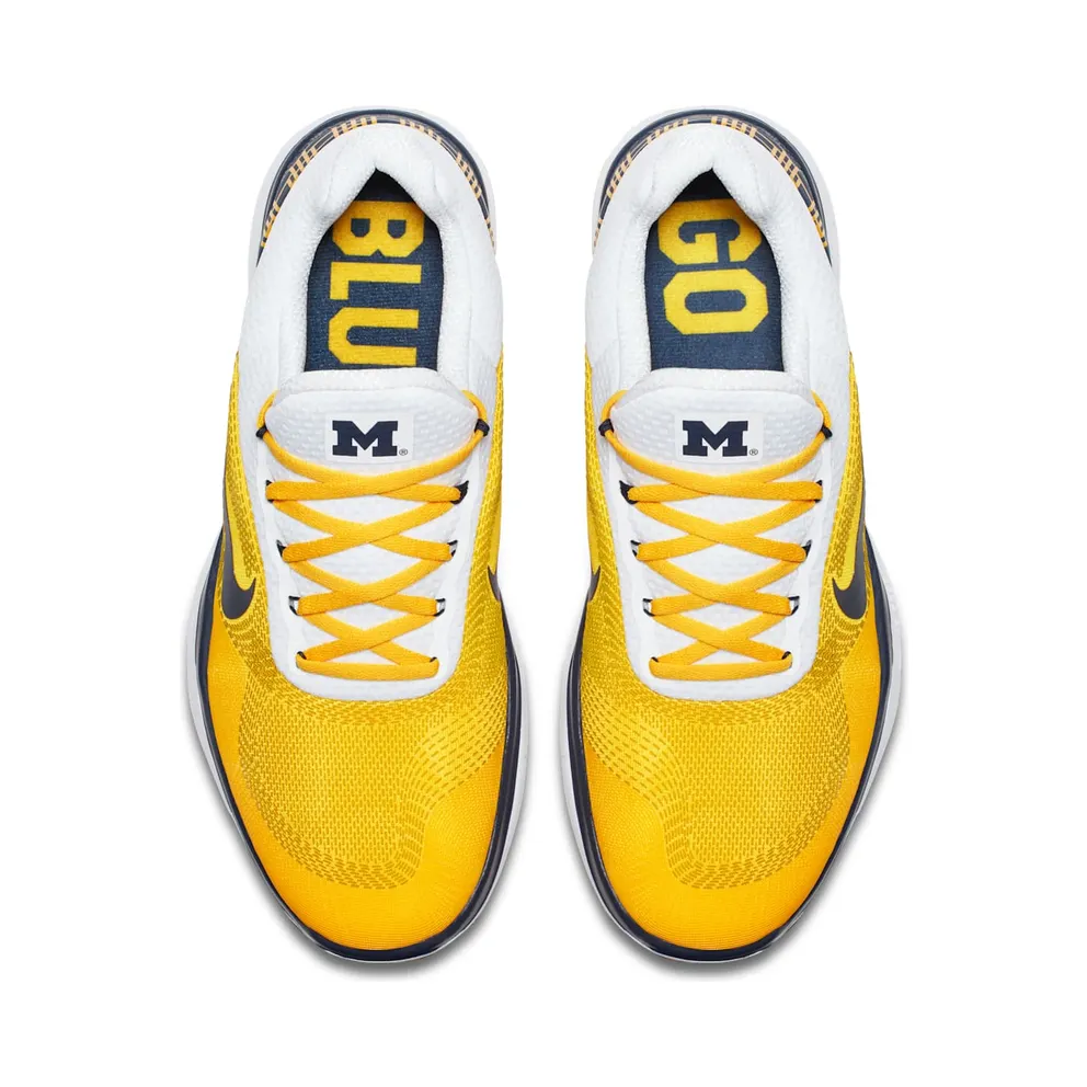 Nike Free Trainer V7 Week Zero Michigan Amarillo/College Navy-White (AA0881-700)