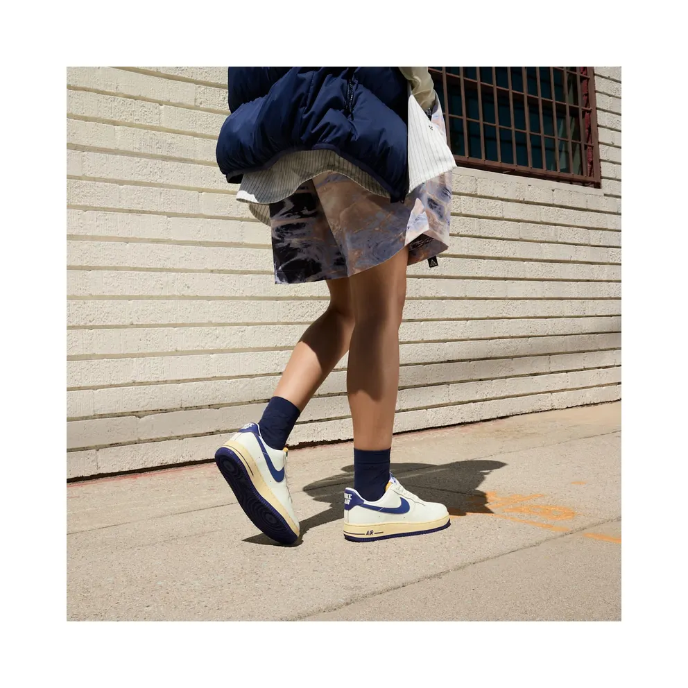 Nike Air Force 1 Low ’07 Athletic Department Sail Deep Royal Blue (FQ8103-133)
