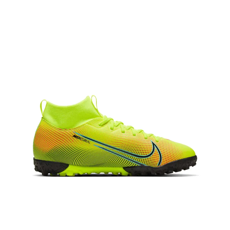Nike Mercurial Superfly 7 Academy MDS TF Lemon Venom (PS) Lemon Venom/Aurora-Black (BQ5407-703)