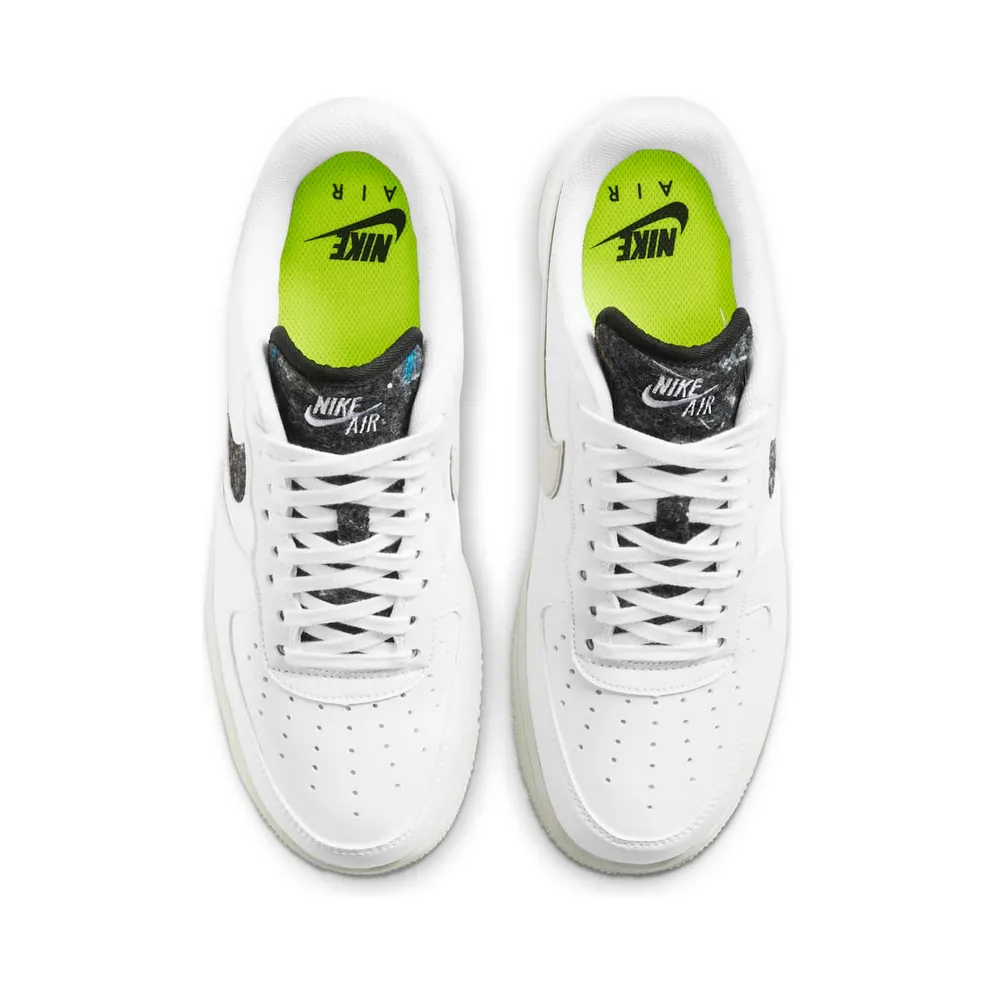 Nike Air Force 1 ’07 SE ‘Recycled Wool Pack – White Black’ White/Light Bone/Black/White (DA6682-100)