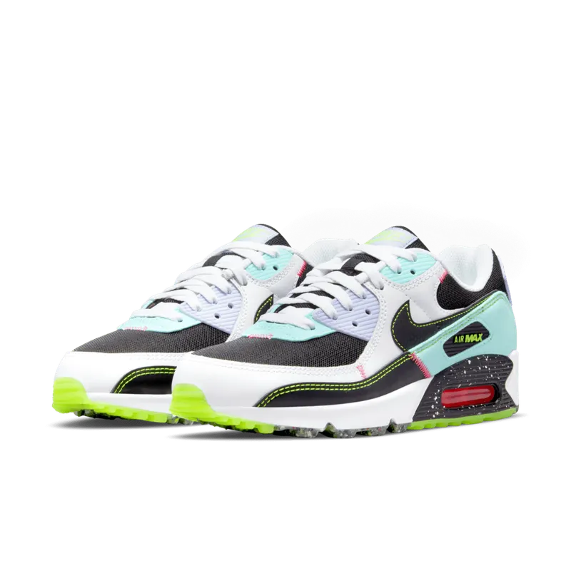 Nike Air Max 90 Exeter Edition White Multi (W) (DJ5922-001)