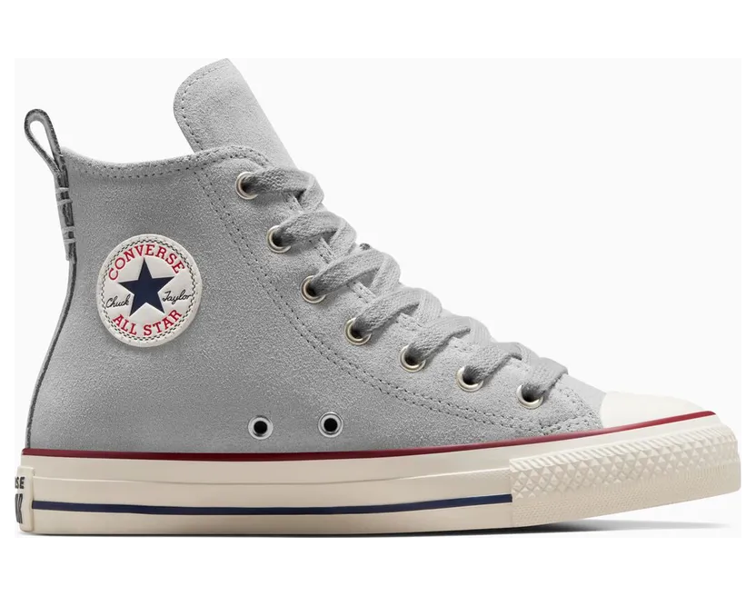 Converse Chuck Taylor All Star Suede Grey Area/Egret/Midnight Navy (A12467C)