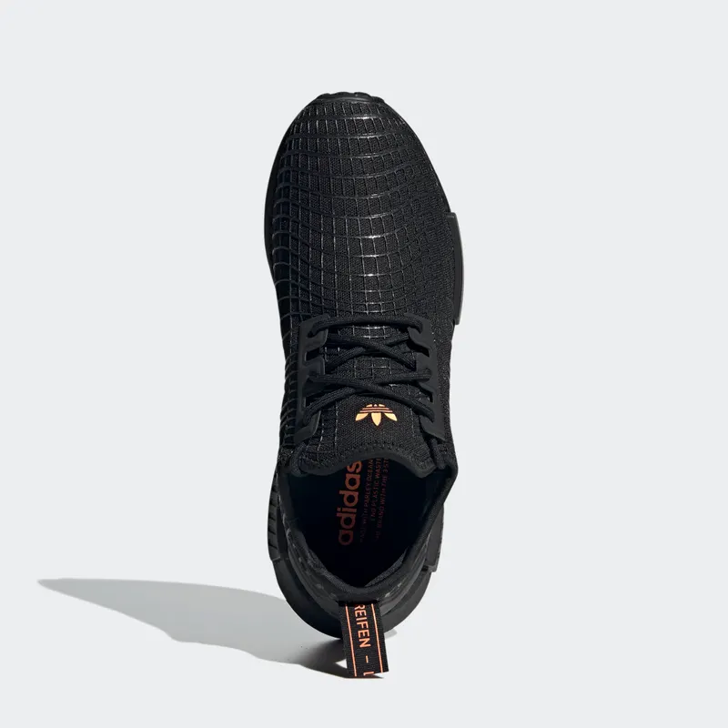 Adidas NMD_R1 Core Black / Core Black / Beam Orange (GX9529)