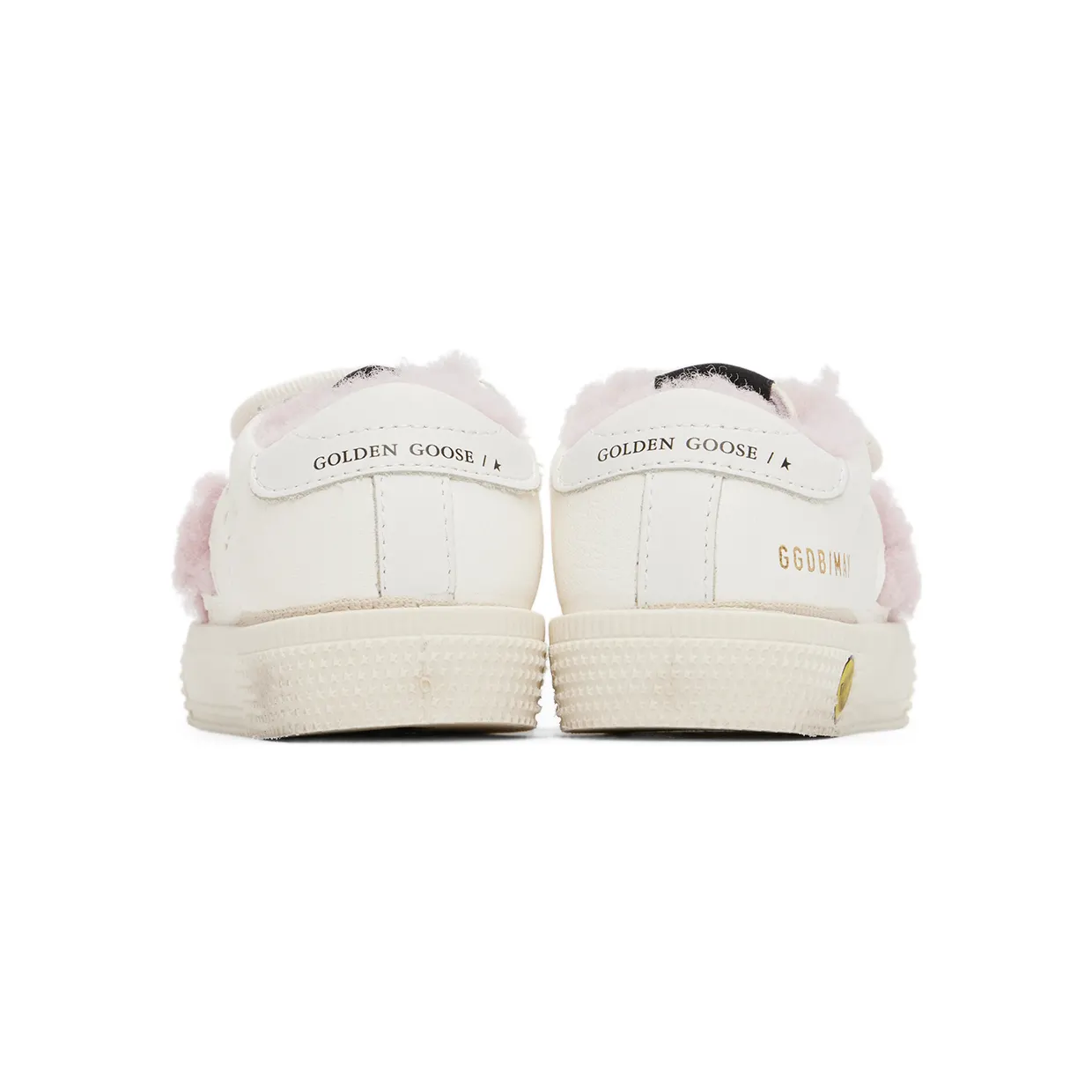 Golden Goose Baby White May School Sneakers (GJF00198.F003280.11202) (2)