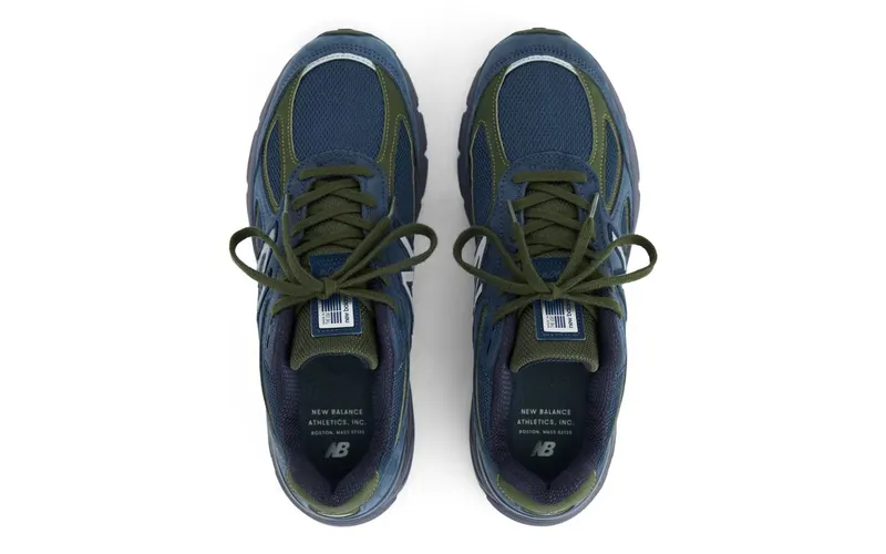 New Balance 990v4 Made in USA “NB Navy/Meteorite” (U990BG4): navy met olijf, de makkelijkste 990 van dit najaar, 24 september (2)