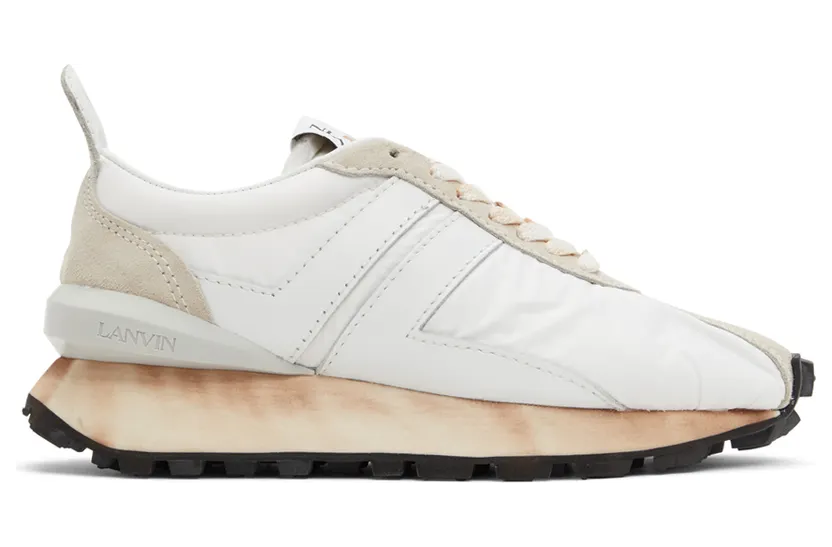 Lanvin White Bumpr Sneakers (FW-SKBRUN-NYLO-P20)