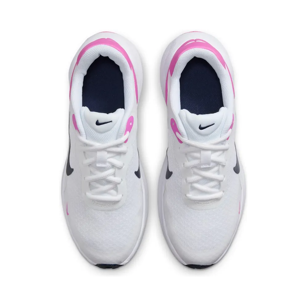 Nike Revolution 7 White Playful Pink Midnight Navy (FB7689-103)