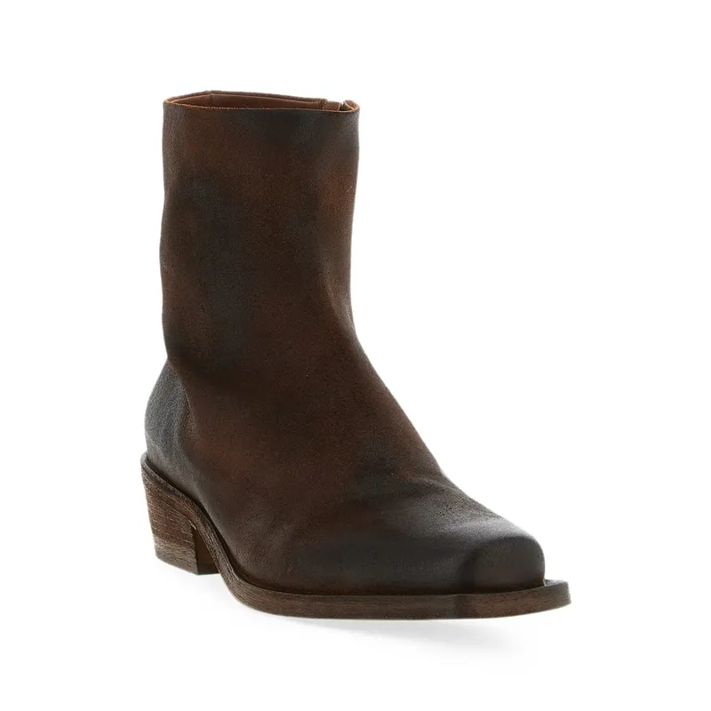 Marsèll Tex Tex Burnished-effect Ankle “Brown” (MM4985 P043 454)