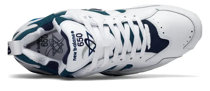 New Balance 650 White Turquoise White/Turquoise (ML650WNV)